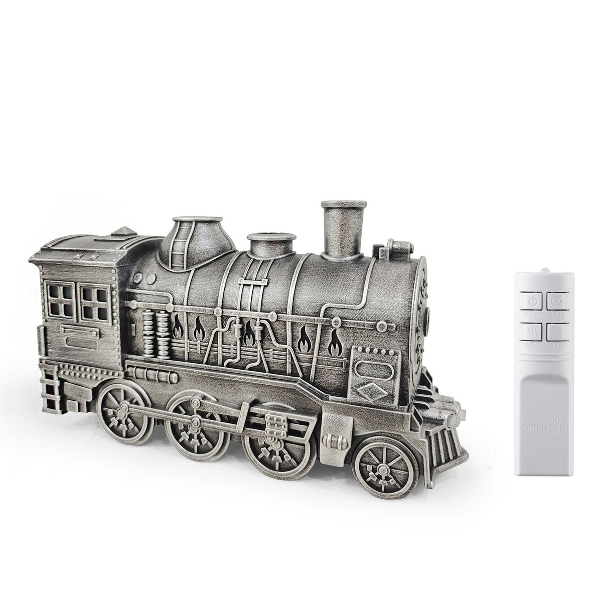 Ultrasonic Train Aroma Diffuser with Colorful Light