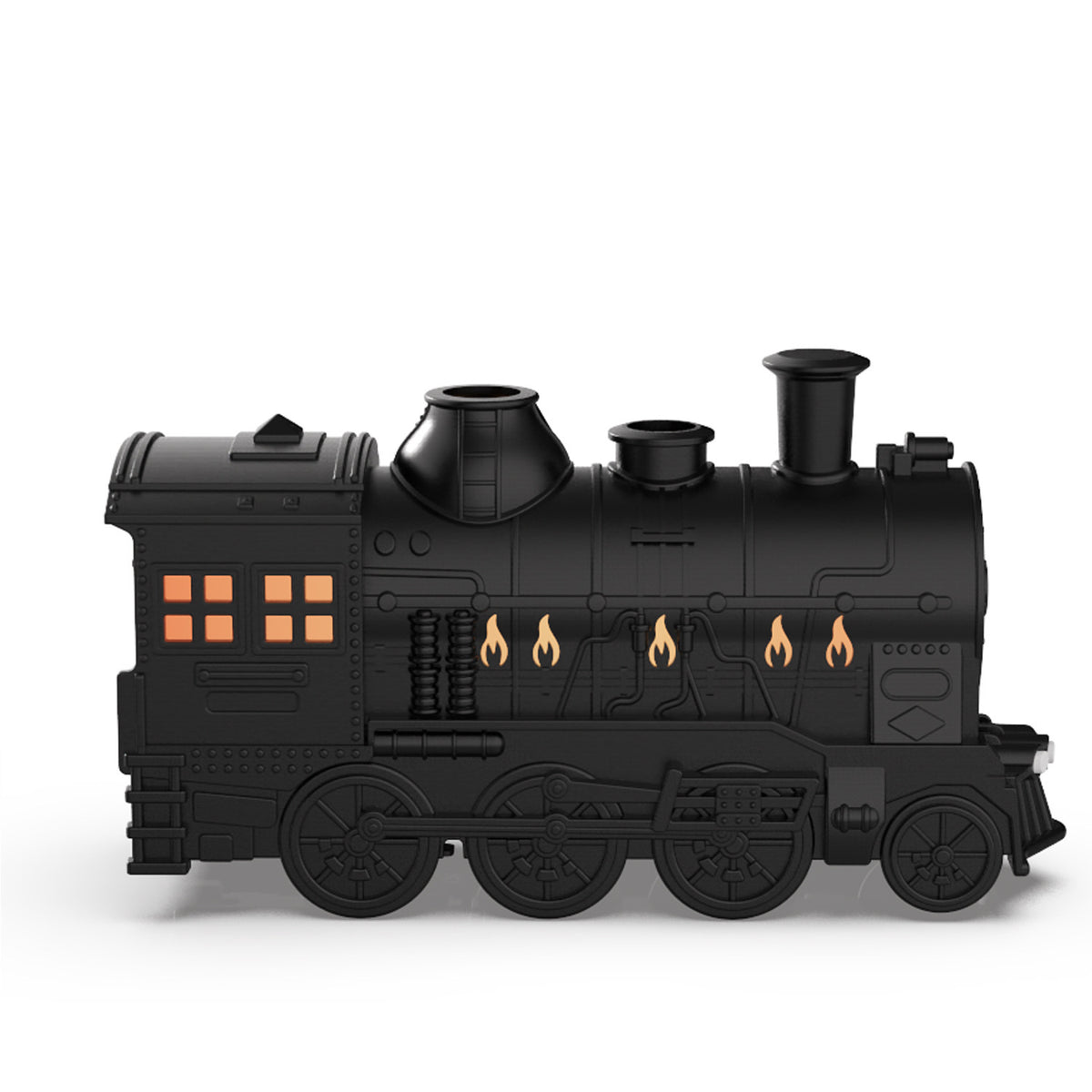 Ultrasonic Train Aroma Diffuser with Colorful Light