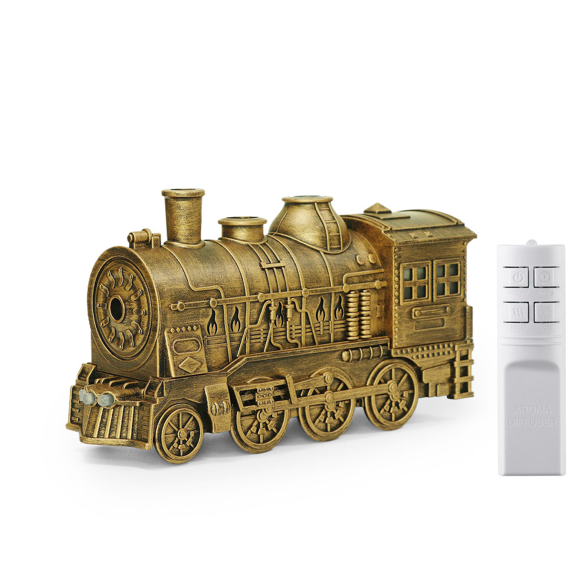 Ultrasonic Train Aroma Diffuser with Colorful Light