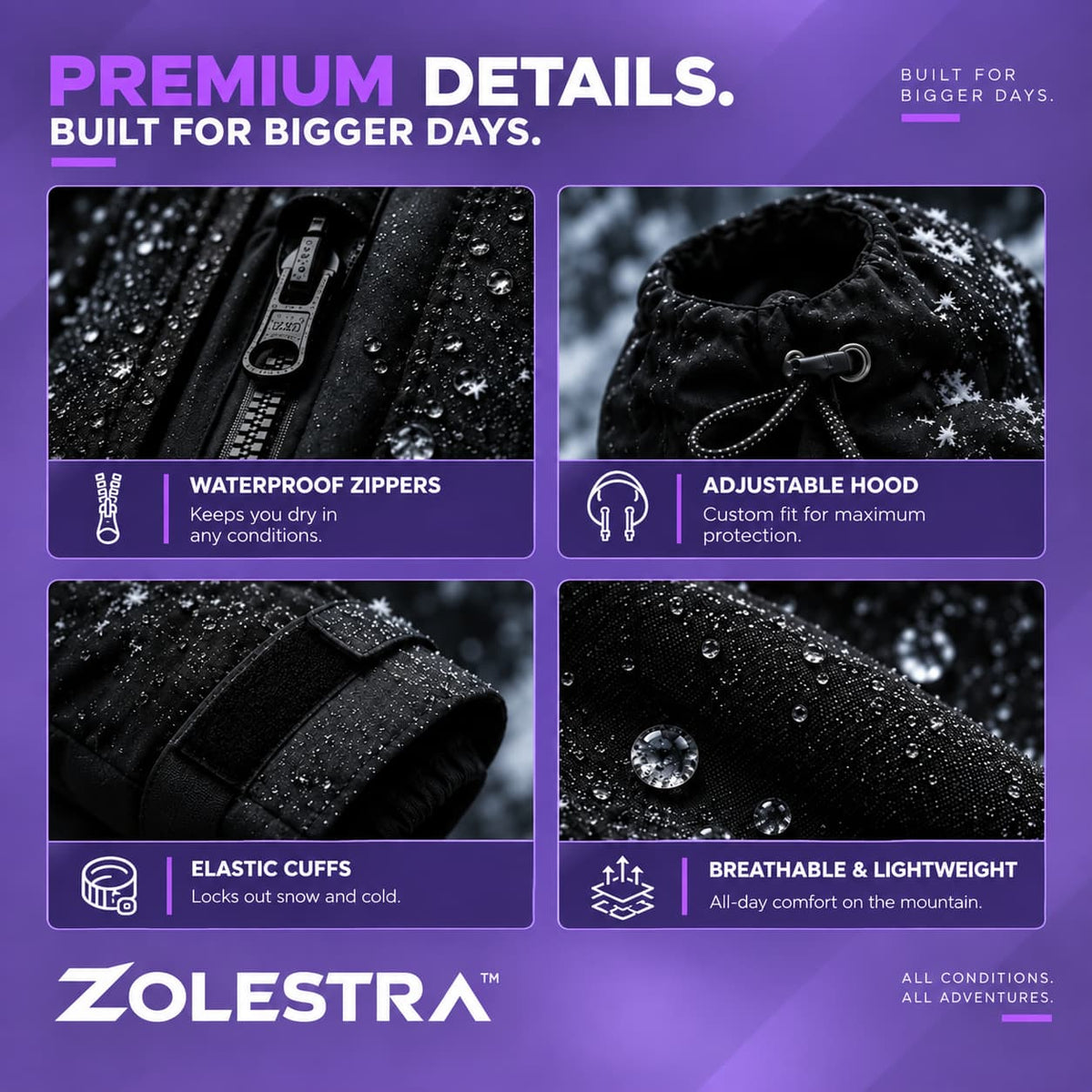 Veste réactive ZOLESTRA™