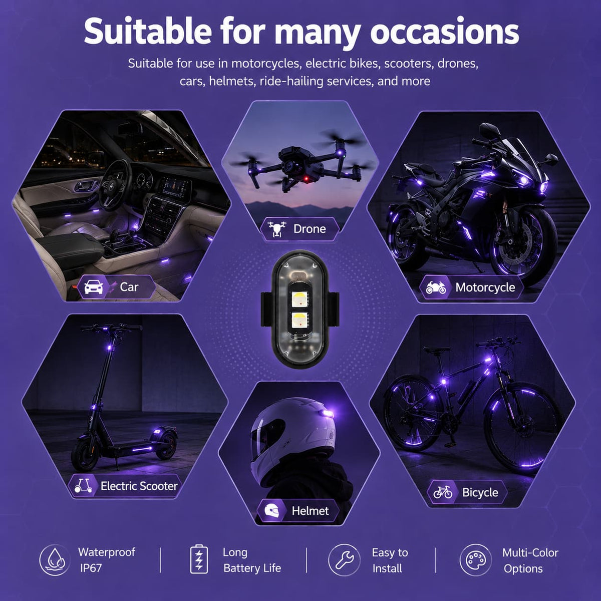 Zolestera AuraPod™ Smart Visibility Light